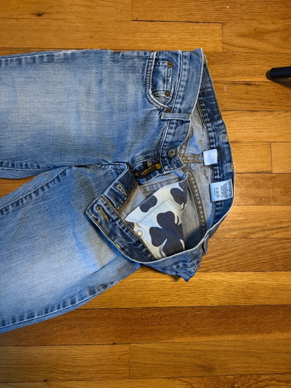 Lucky Brand Light Wash Straight Leg Jeans vintage